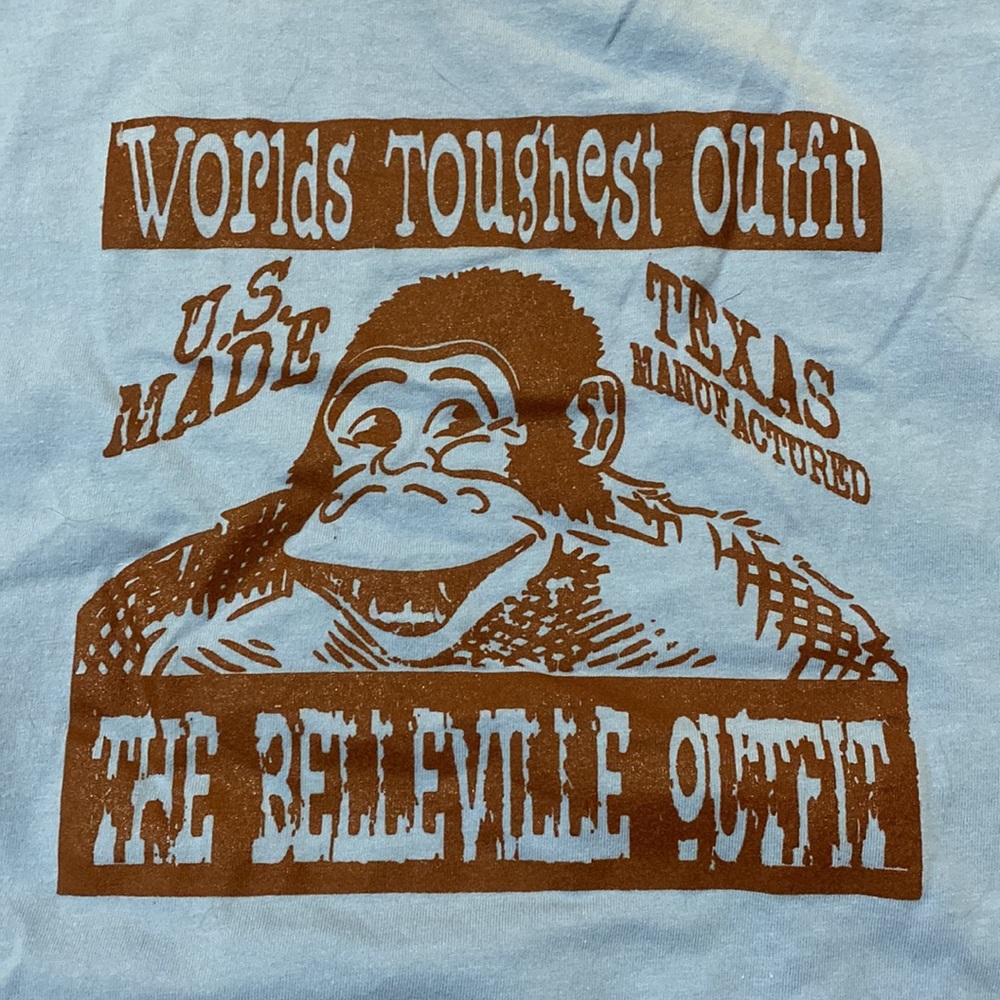 Vintage The Belleville Outfit FOLK MUSIC Local Austin Texas Band Concert Shirt
